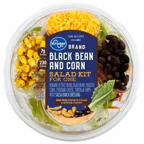 Kroger® Black Bean and Corn Salad Kit Perspective: front