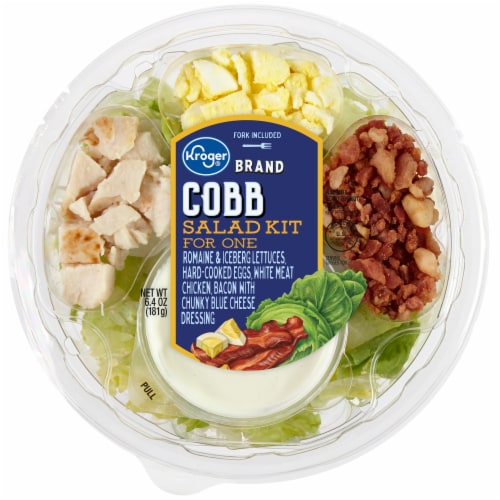 Kroger Cobb with Chicken & Bacon Salad Bowl Kit, 6.4 oz - Ralphs