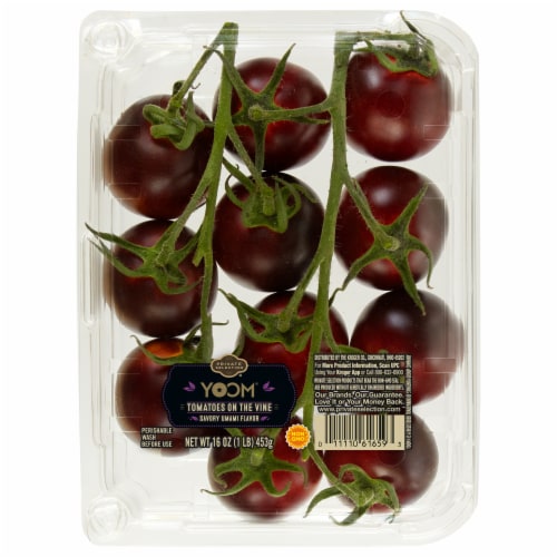 Private Selection® Yoom Cocktail Tomatoes on the Vine Perspective: front