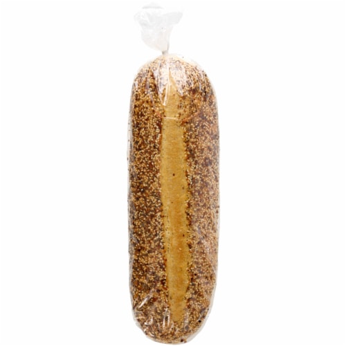 Italian Bread Everything Topped Perspective: front