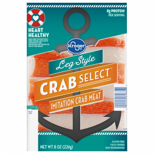 Kroger® Leg Style Crab Select™ Imitation Crab Meat Perspective: front