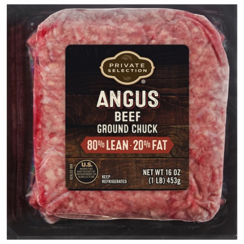 Private Selection® Angus Ground Beef 80/20 Perspective: front