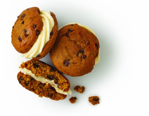 Kroger® Pumpkin Chocolate Chip Soft Top Cookie Sandwiches Perspective: front