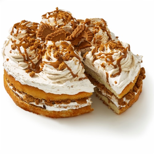 Bakery Fresh Biscoff Cake Perspective: front
