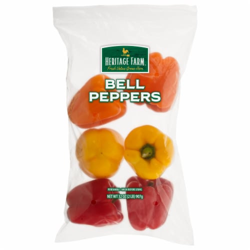 Heritage Farm Bell Peppers Perspective: front