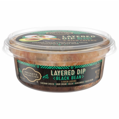 Private Selection® Black Bean Layered Dip Perspective: front
