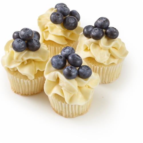 Private Selection® Buttercream Icing White Cupcake Perspective: front
