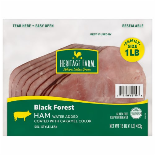 Heritage Farm Black Forest Ham Perspective: front