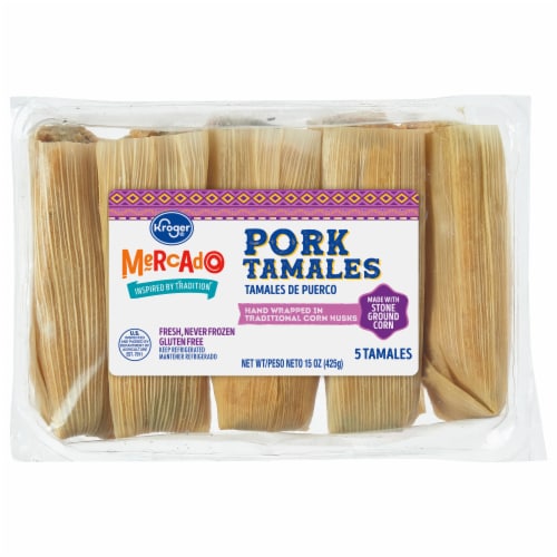 Kroger® Mercado Pork Tamales Perspective: front