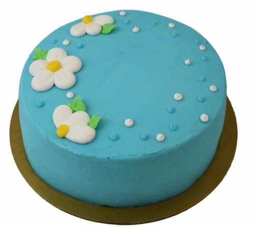 Bakery Fresh Marble Cake with Blue Buttercreme Icing, 46 oz - Metro Market