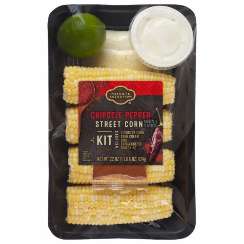 Private Selection® Chipotle Pepper Street Corn Kit Perspective: front
