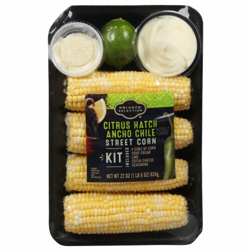 Private Selection® Citrus Hatch Ancho Chile Street Corn Kit Perspective: front