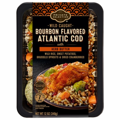 Private Selection® Wild Caught Bourbon Glazed Cod Perspective: front