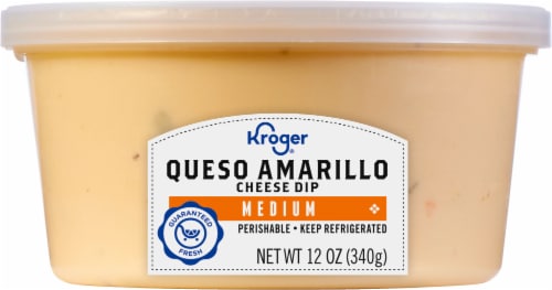 Kroger® Medium Queso Amarillo Cheese Dip Perspective: front