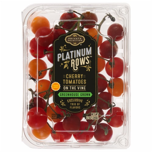 Private Selection® Platinum Rows™ Cherry Tomatoes On The Vine Perspective: front