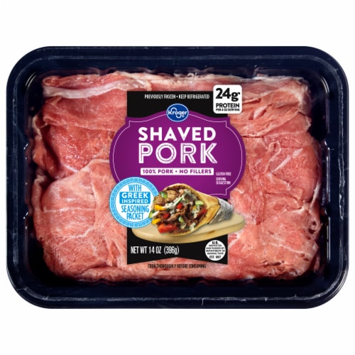Kroger® Shaved Pork with Greek Gyro Seasoning Perspective: front