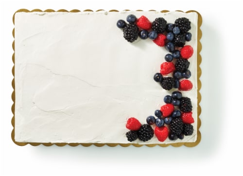 Private Selection Chantilly Quarter Sheet Cake Perspective: front