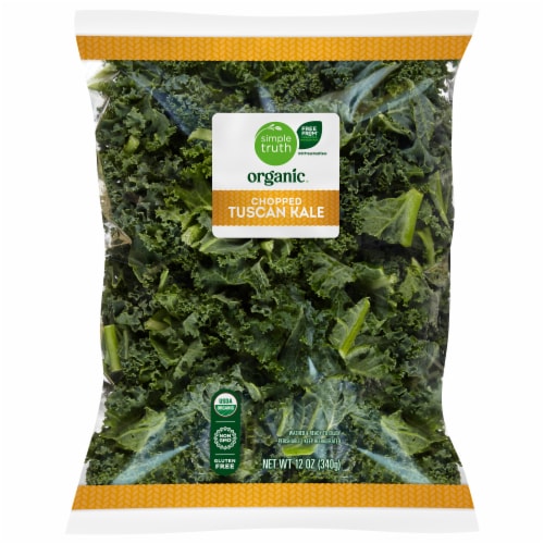 Simple Truth® Organic Chopped Tuscan Kale Perspective: front