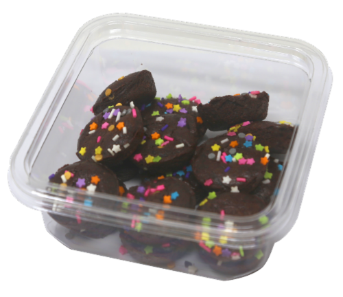 Bakery Fresh Mini Spring Brownie Tub Perspective: front