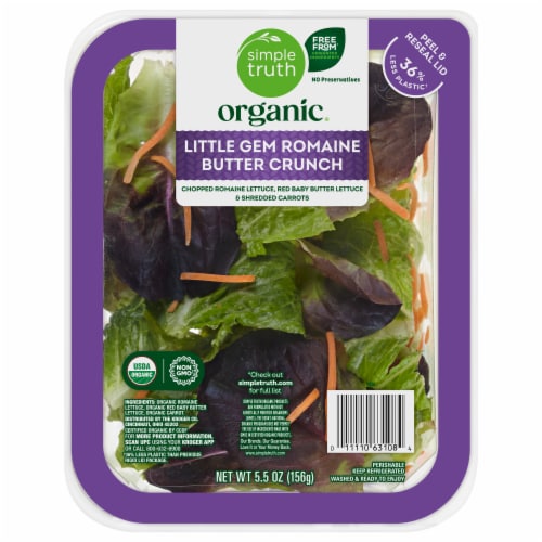 Simple Truth Organic® Romaine & Butter Crunch Perspective: front