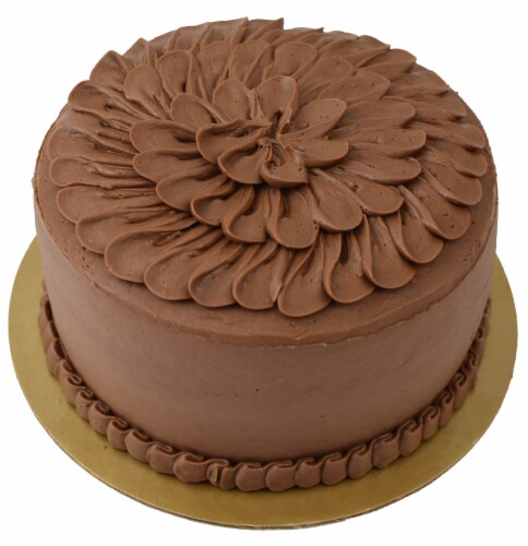 Private Selection® Double Chocolate Cake with Real Chocolate Buttercream Icing Perspective: front