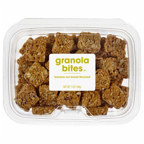 Kroger® Banana Nut Bread Granola Bites Perspective: front