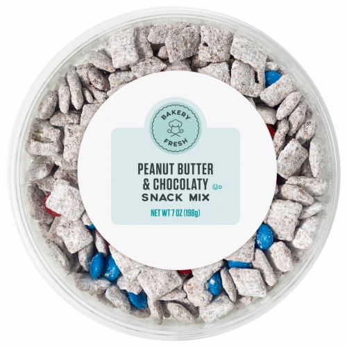 Bakery Fresh Peanut Butter and Chocolaty Snack Mix Perspective: front