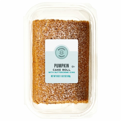 Bakery Fresh Pumpkin Cake Roll Perspective: front