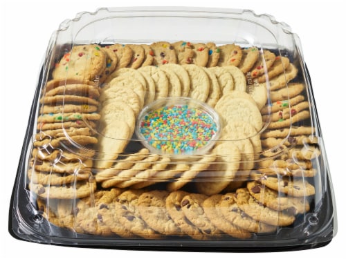Bakery Fresh Cookie Party Tray Perspective: front