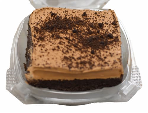 Bakery Fresh Chocolate Cake with Chocolate Whipped Topping Perspective: front