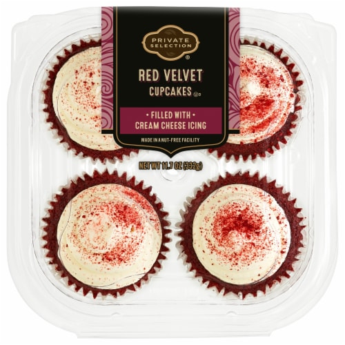 Private Selection® Red Velvet Cupcakes Perspective: front