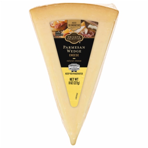Private Selection® Parmesan Wedge Cheese Perspective: front