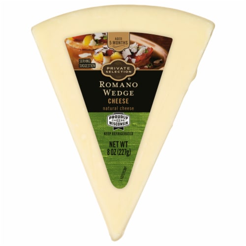 Private Selection® Romano Wedge Cheese Perspective: front