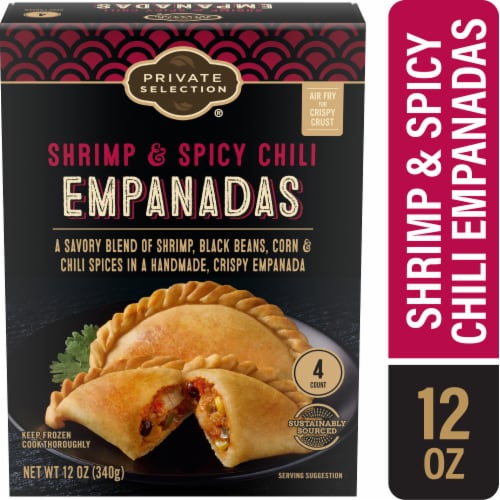 Private Selection® Shrimp & Spicy Chili Seafood Empanadas Perspective: front