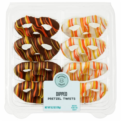 Chocolaty Dutch Mixed Pretzels Perspective: front