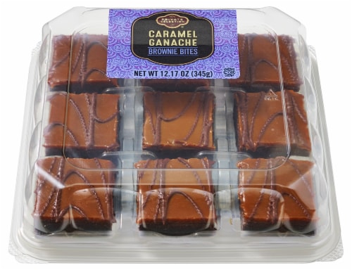 Private Selection® Caramel Ganache Brownie Bites Perspective: front