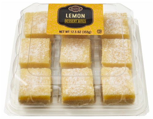 Private Selection® Lemon Dessert Bites Perspective: front