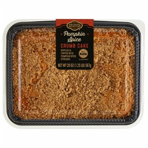 Private Selection® Pumpkin Spice Crumb Cake Perspective: front