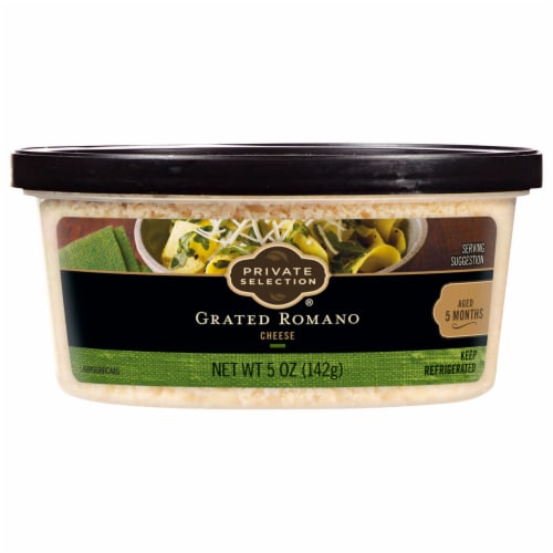 Private Selection® Grated Romano Cheese Perspective: front