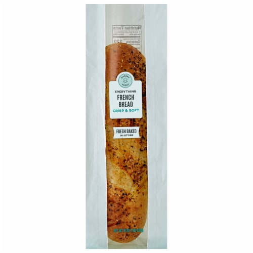 Bakery Fresh Everything French Bread Perspective: front