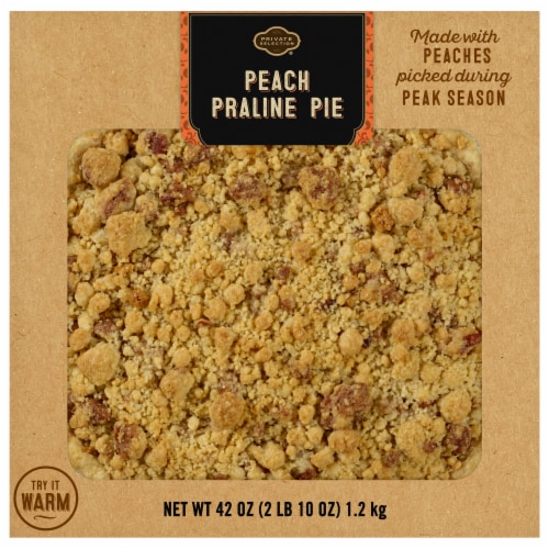 Private Selection® Peach Praline Pie Perspective: front