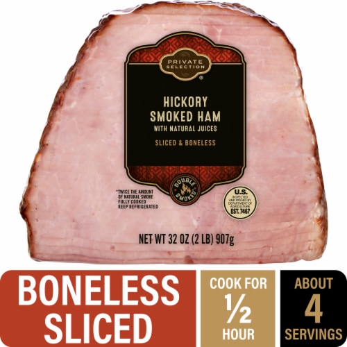 Private Selection® Hickory Smoked Ham Sliced & Boneless Perspective: front