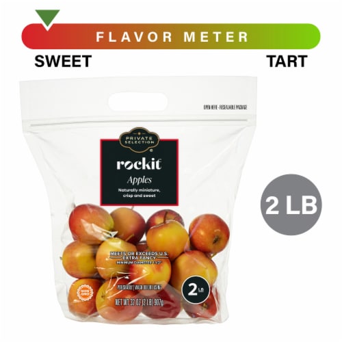 Private Selection® Rockit™ Apples – 2 Pound Bag Perspective: front
