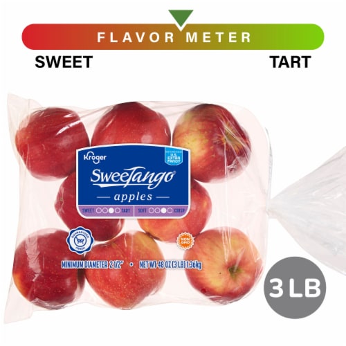 Kroger® SweeTango® Apples – 3 Pound Bag Perspective: front