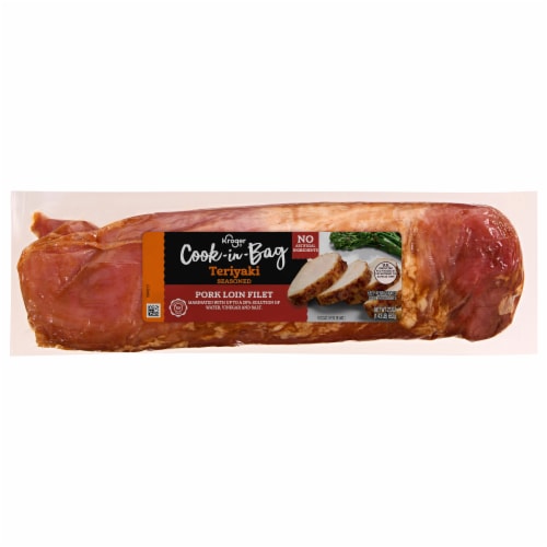 Kroger® Teriyaki Seasoned Pork Filet Perspective: front