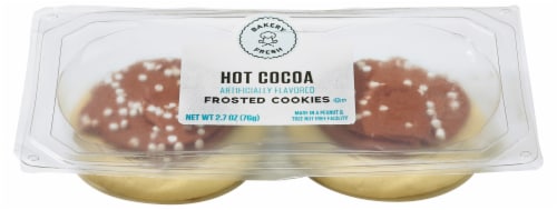 Bakery Fresh Sugar Hot Cocoa Cookies Perspective: front
