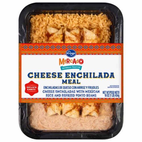 Kroger® Mercado Cheese Enchilada Meal Perspective: front