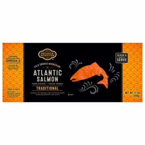 Private Selection® Norwegian Smoked Salmon Perspective: front
