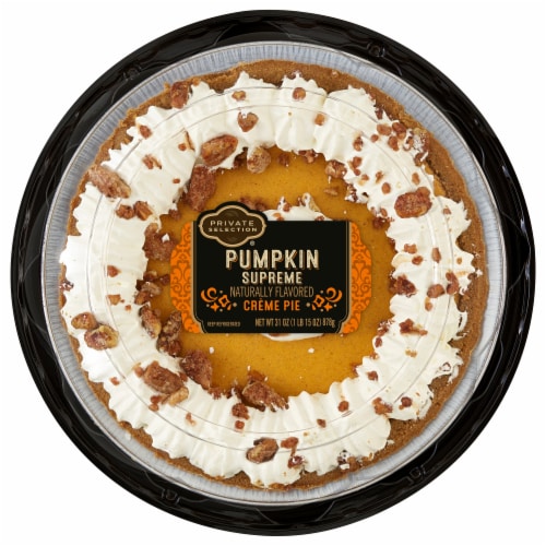 Private Selection® Pumpkin Supreme Creme Pie Perspective: front