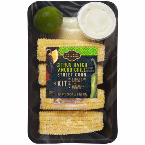 Private Selection® Citrus Hatch Ancho Chile Street Corn Kit Perspective: front